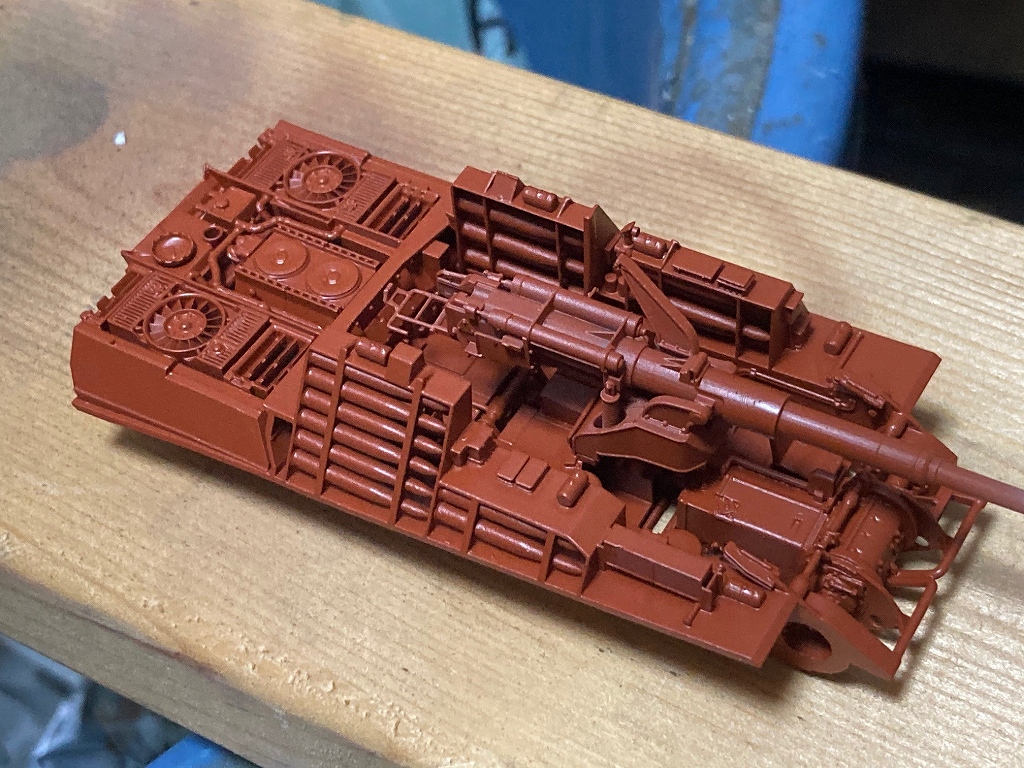 1/72 ヤークトパンター フルインテリアキット（3Dプリンタ）　塗装例