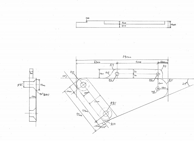 ご依頼者手書きの図面