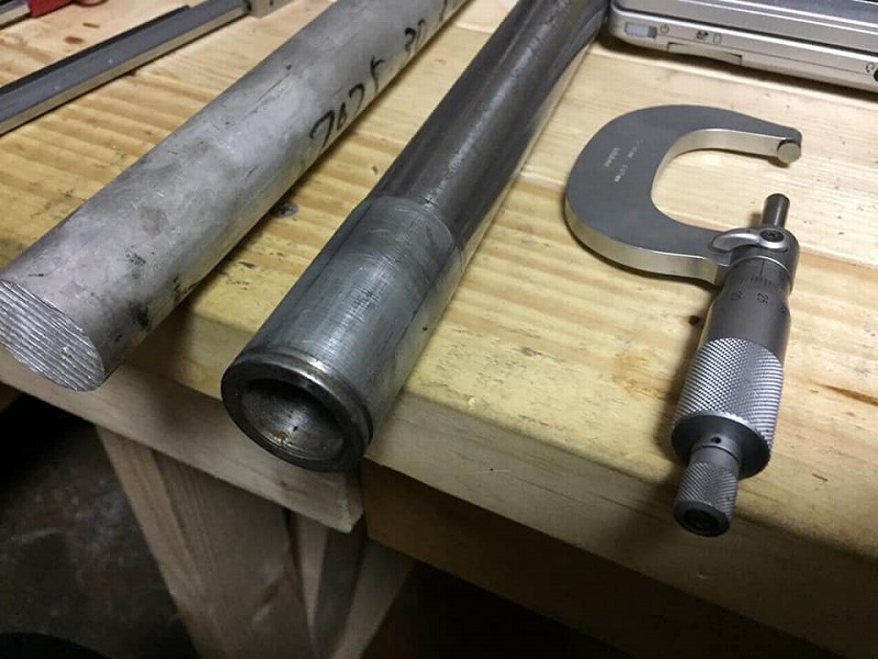 ステムシャフトカラー作成のため計測