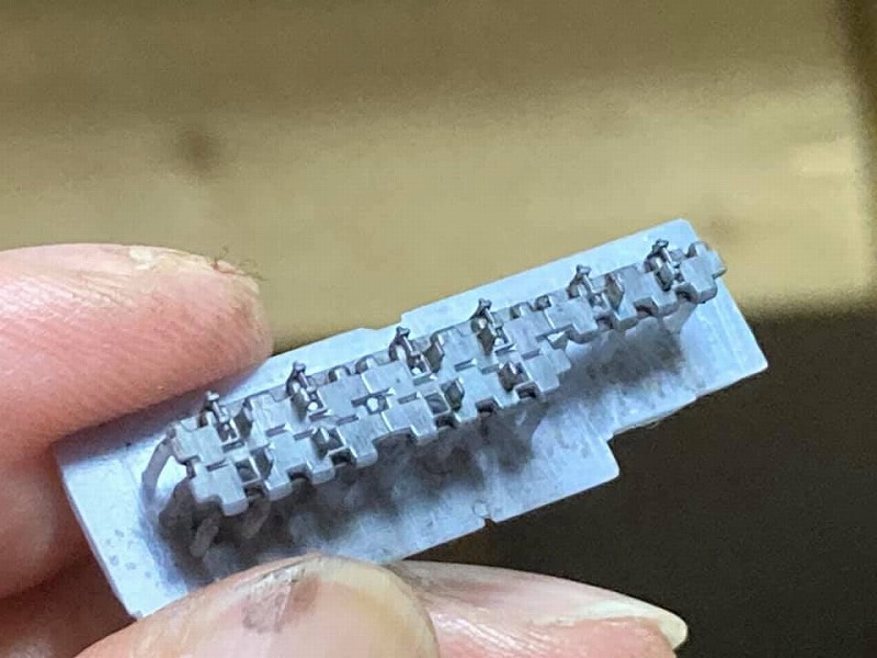 印刷した予備履帯