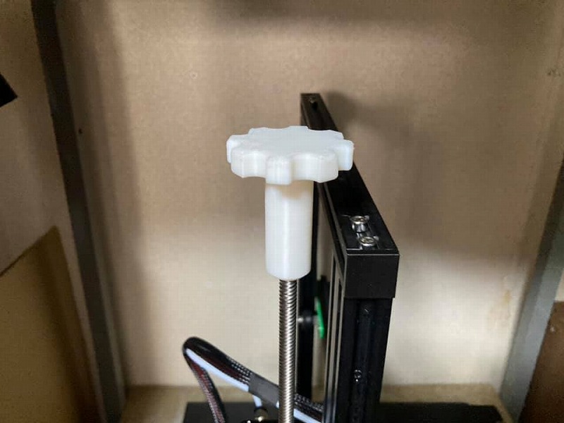 追加したZ軸ハンドル