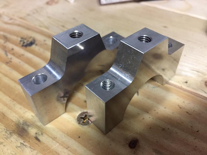 自作オイルクーラーステー