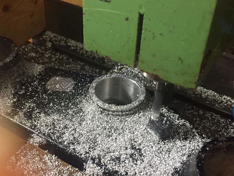 ハンドルストッパーの加工