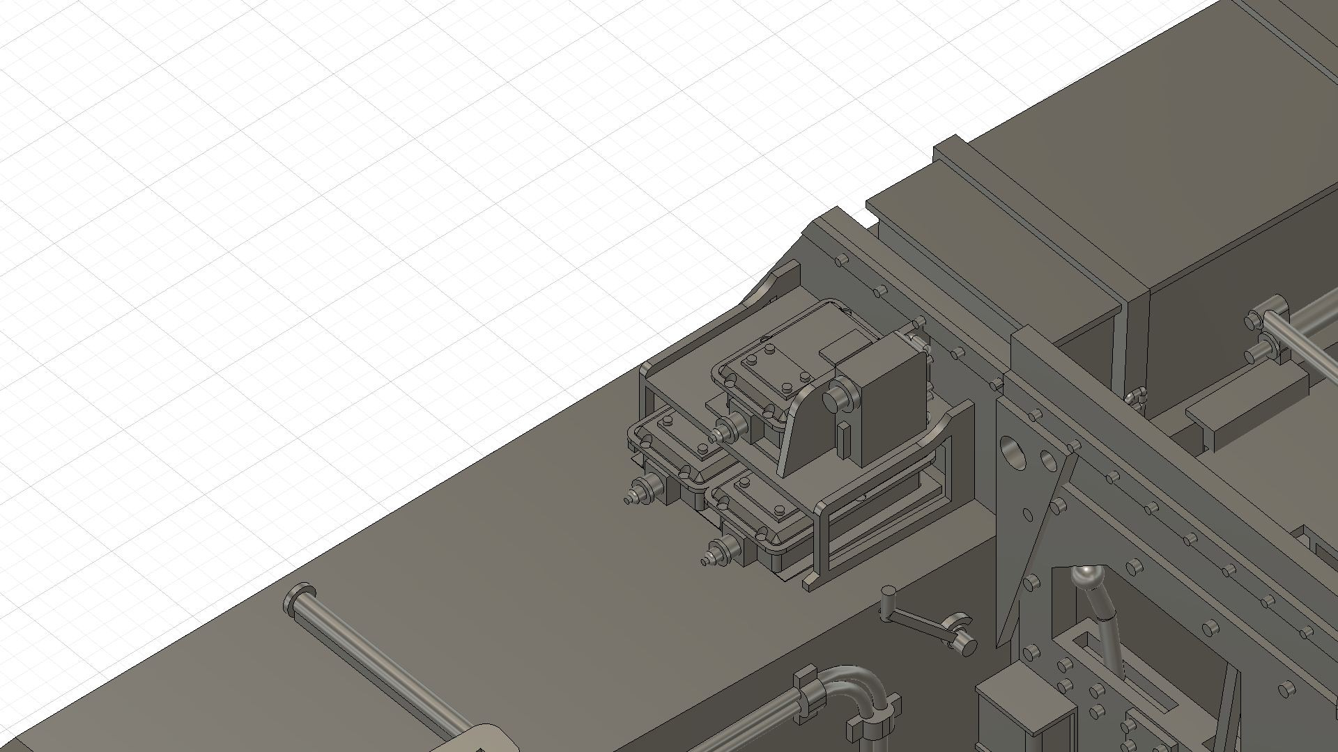 1/72 ベルゲパンター（Bergepanther） フルインテリアキット　車体の組立て