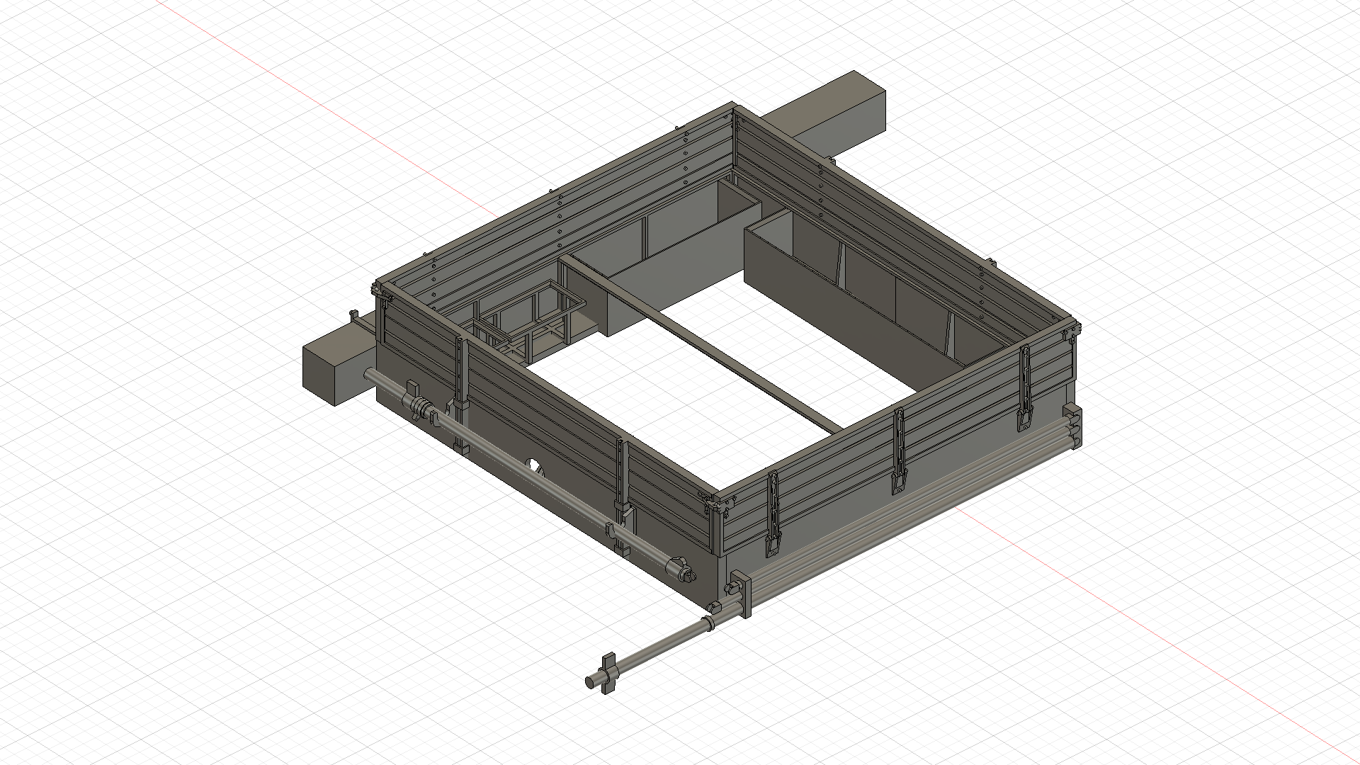 1/72 ベルゲパンター（Bergepanther） フルインテリアキット　ウィンチハウジングの組立て2