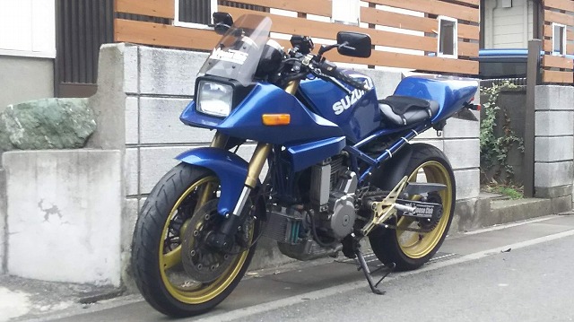 フルカスタム、刀カウルのGoose350