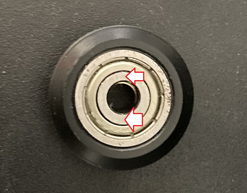 ET4のローラーガイド