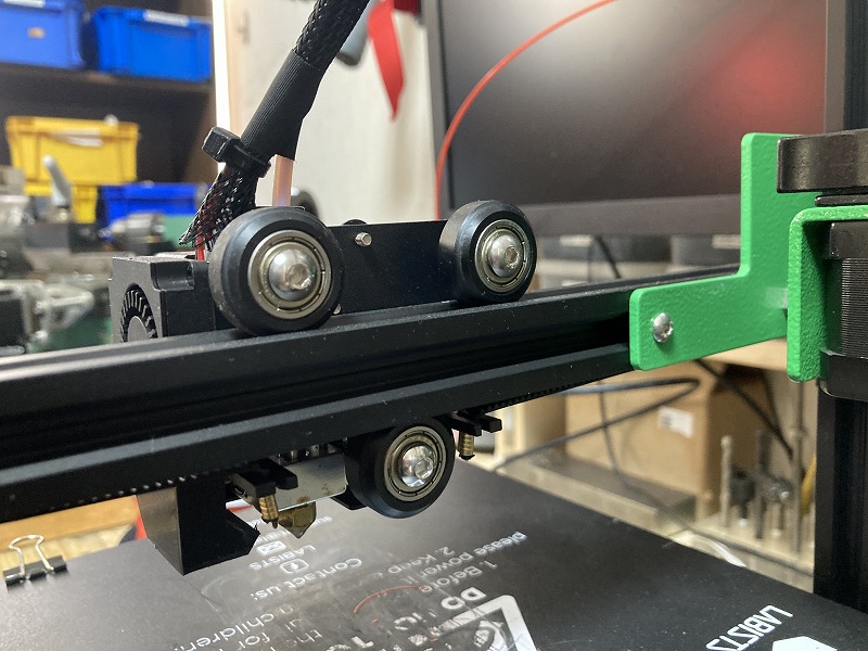 ET4のヘッドユニットを後ろから