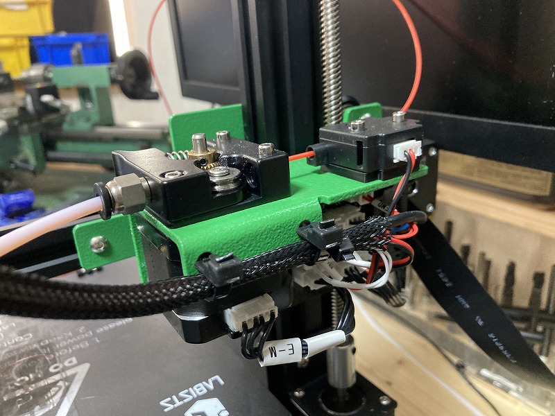 ET4フィラメント送り出し機構とフィラメント切れ検出機能