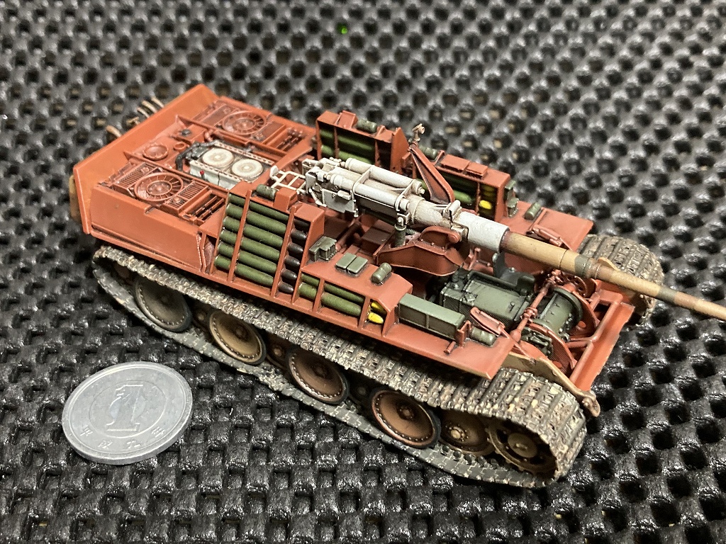 1/72 ヤークトパンター フルインテリアキット（3Dプリンタ）　塗装例