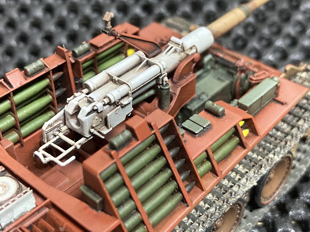 1/72 ヤークトパンター フルインテリアキット（3Dプリンタ）　塗装例