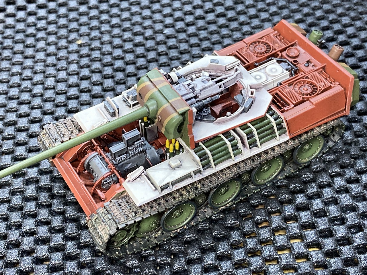 1/72 ヤークトパンター フルインテリアキット（3Dプリンタ）　塗装例