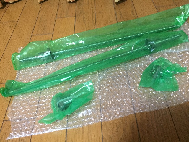 中華製ボールねじ、梱包はまともでした