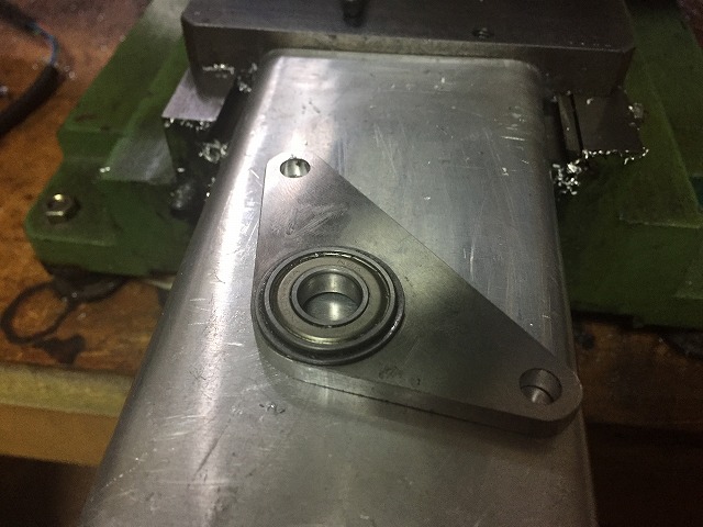 ベアリング圧入も良好