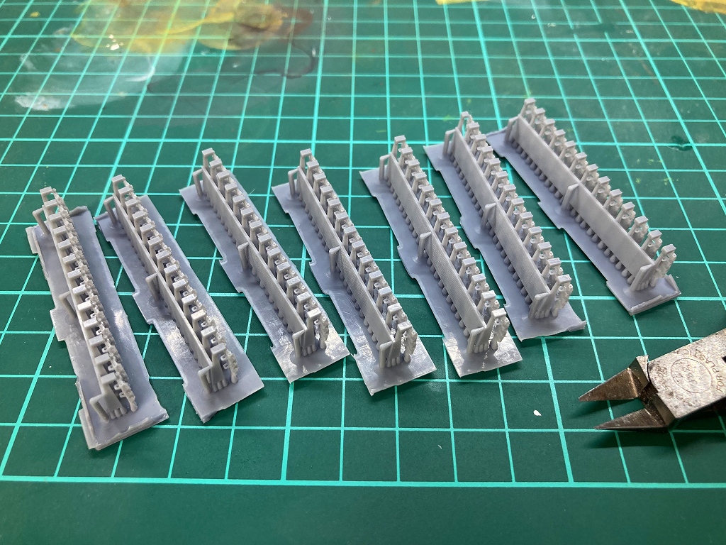 1/72 パンター系後期履帯（パーツシートの分割）