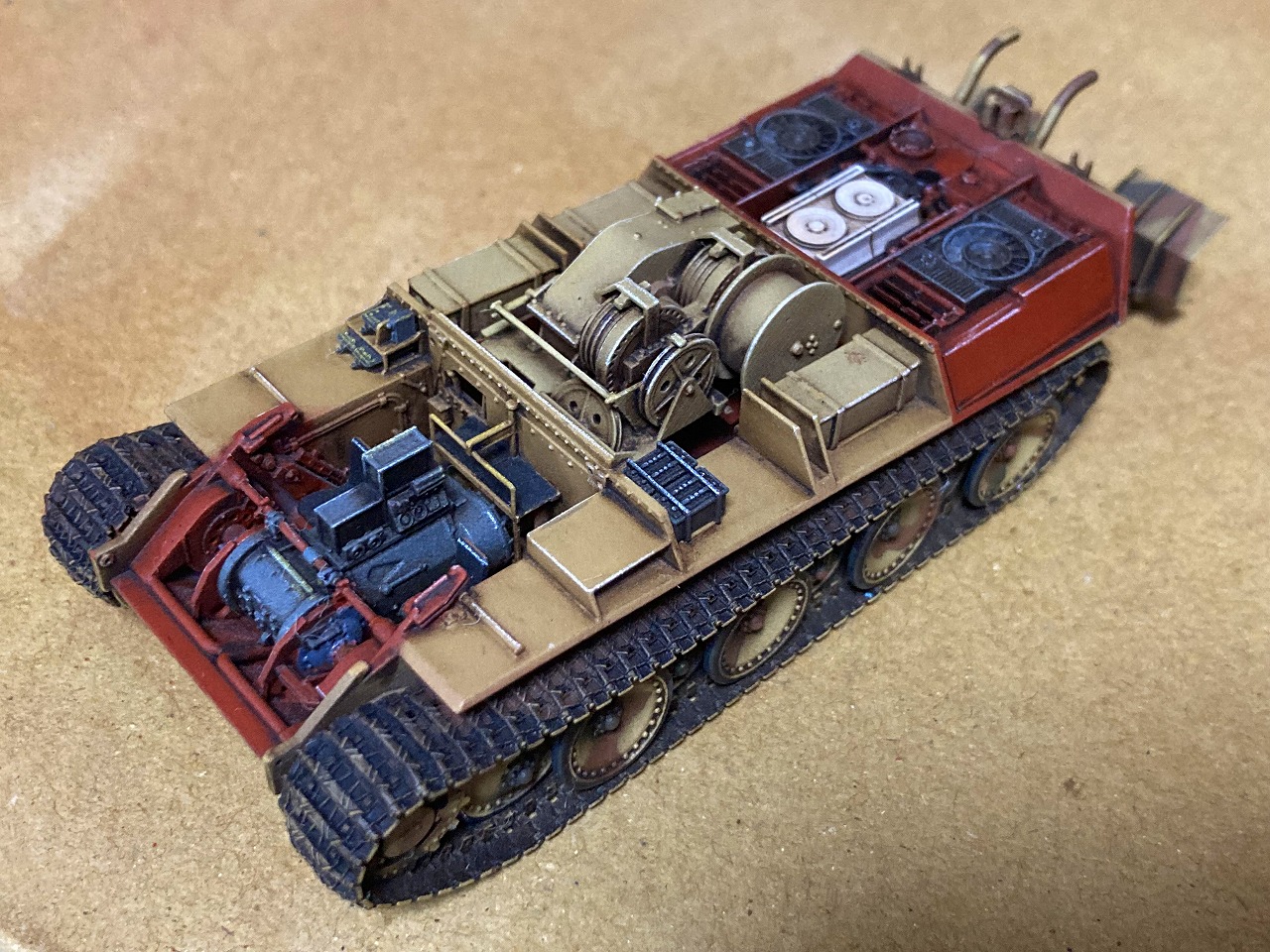 1/72 ベルゲパンター（Bergepanther） フルインテリアキット（3Dプリンタ）の作り方