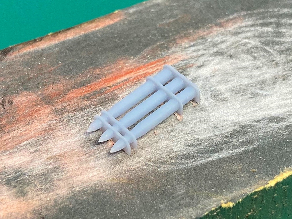 車体床下砲弾ラックの面出し