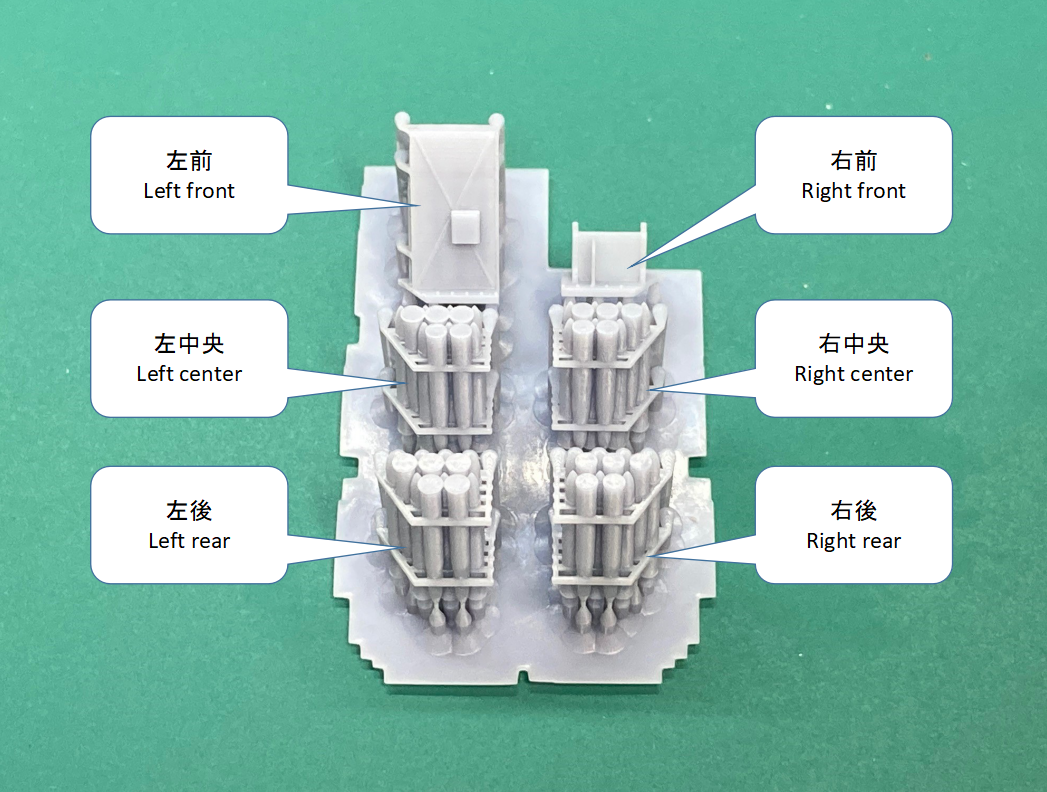 フェンダー上砲弾ラック