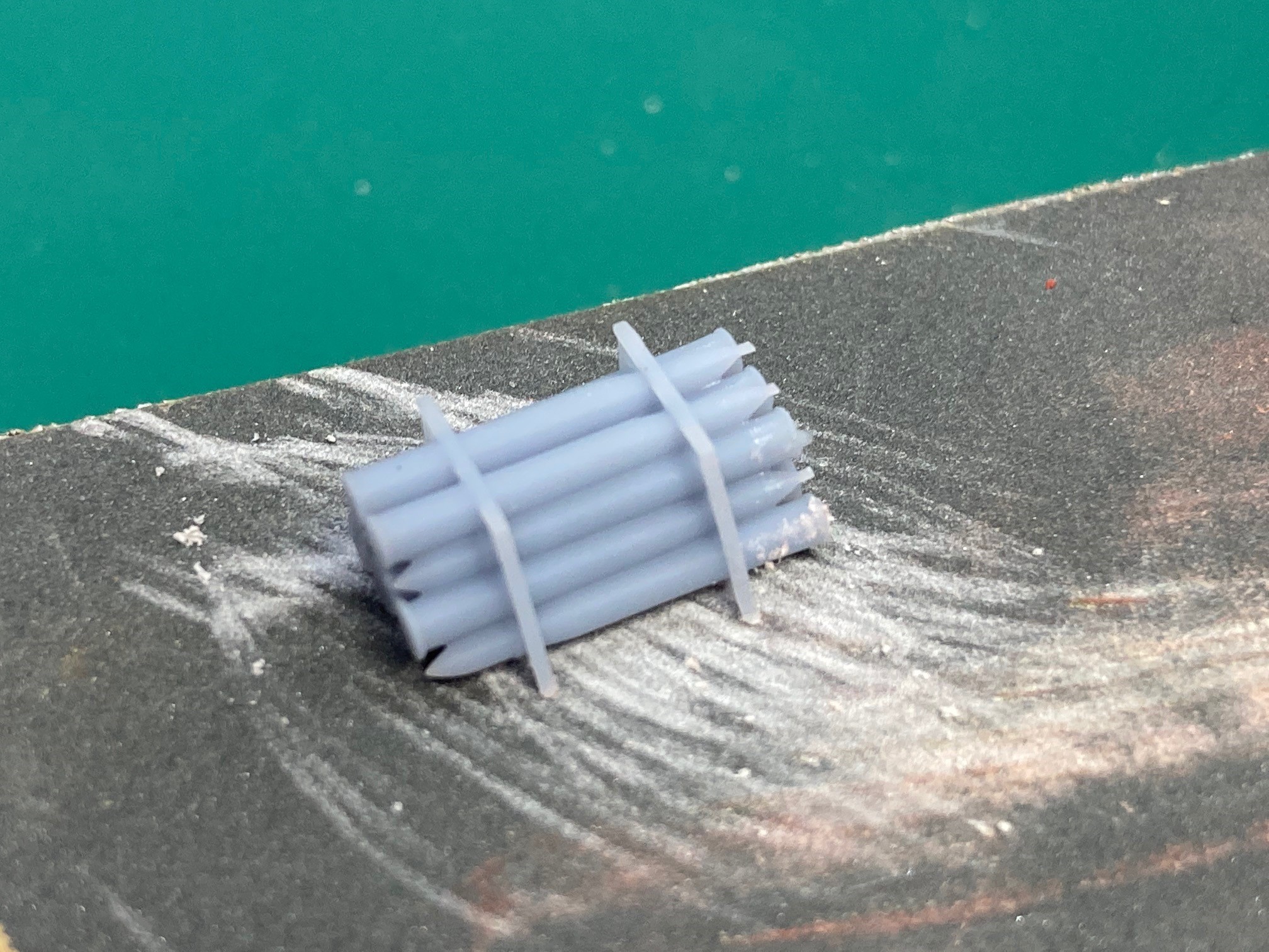 フェンダー上砲弾ラックの面出し