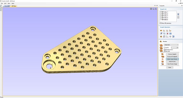 ドリルホールタイプ。