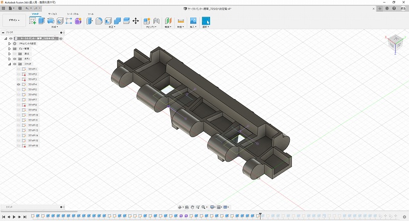 ディテールの追加（接地面）