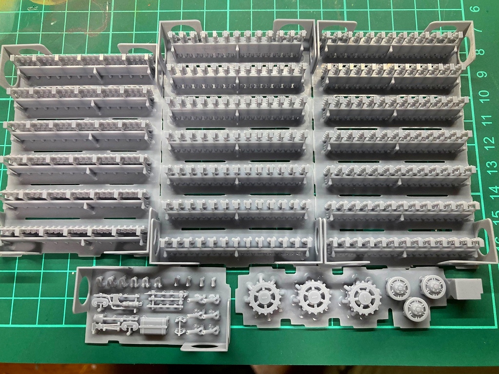 1/72 パンター系後期履帯 全パーツ